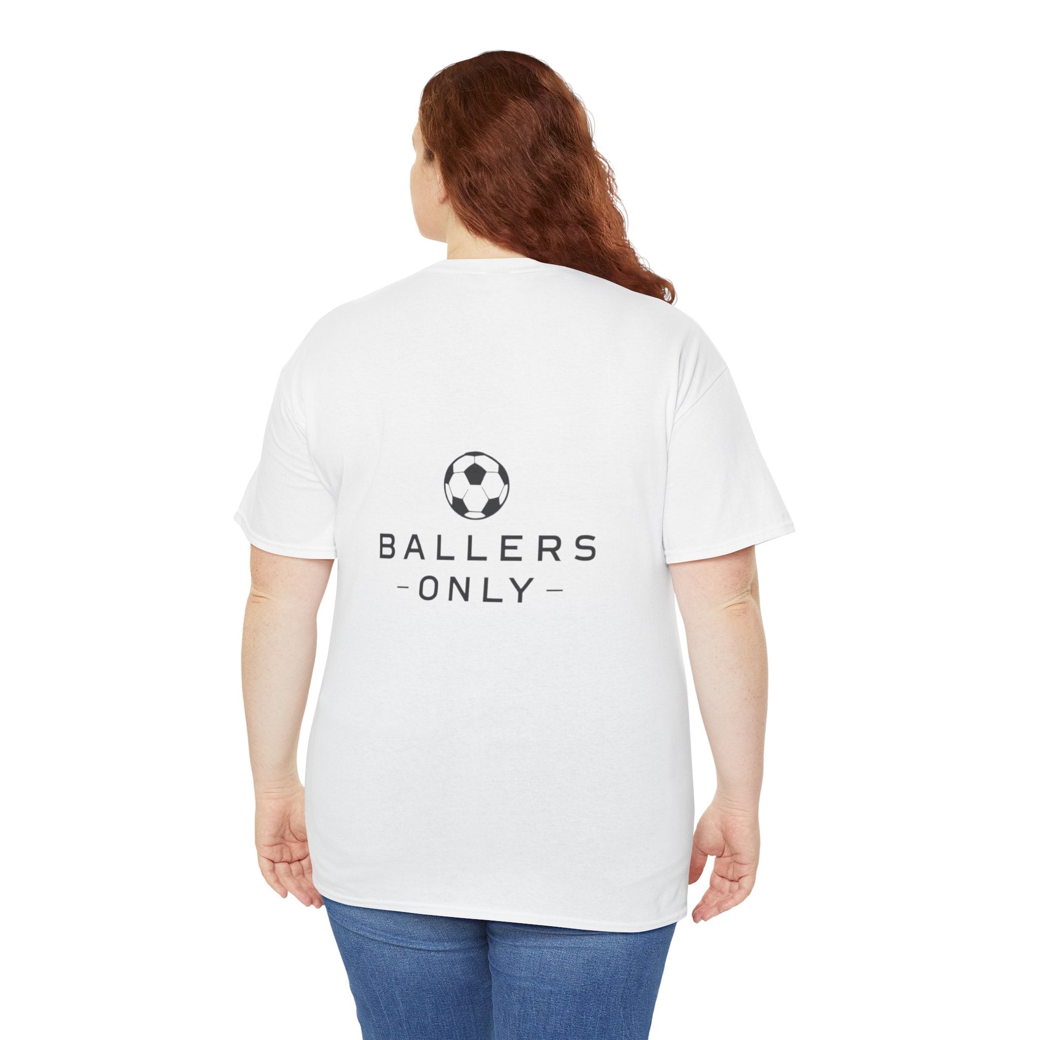 Ballers Only Simple White T-Shirts