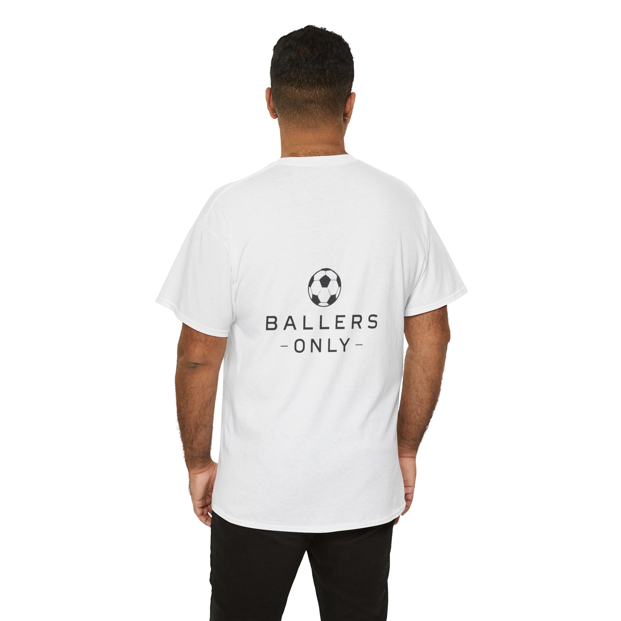 Ballers Only Simple White T-Shirts