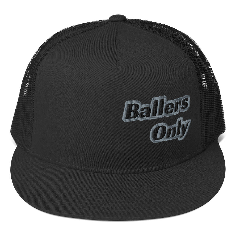 Ballers Trucker Black Cap