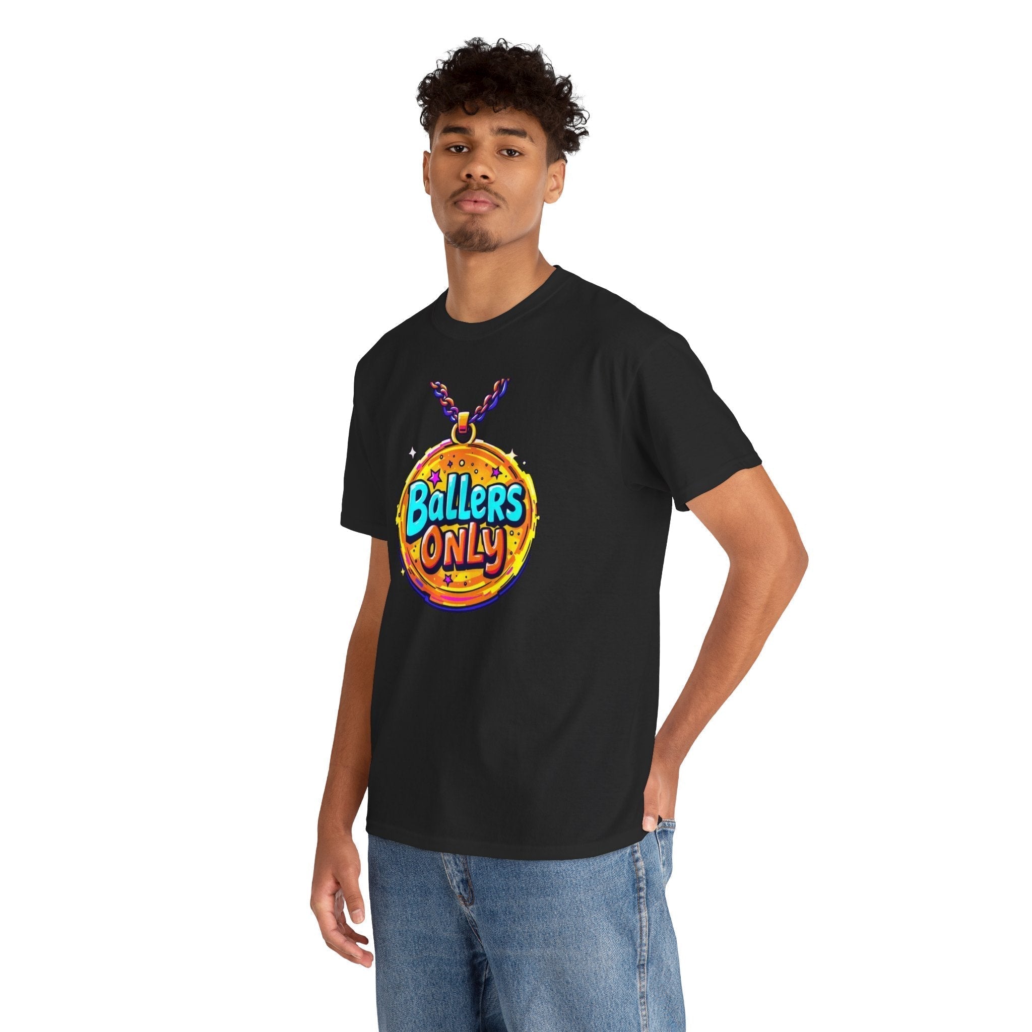 Ballers Only Neck Candy Black T-Shirts