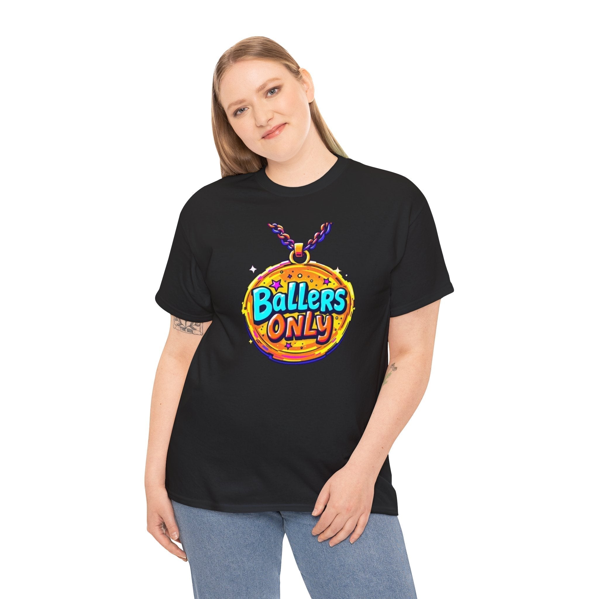 Ballers Only Neck Candy Black T-Shirts